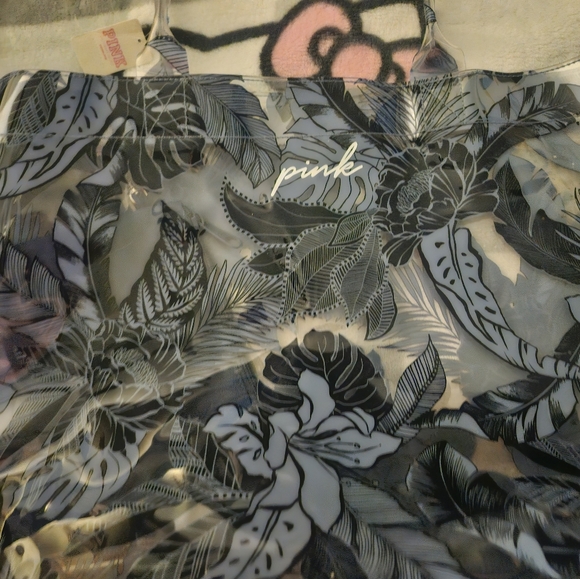 Pink beach bag - Picture 2 of 2